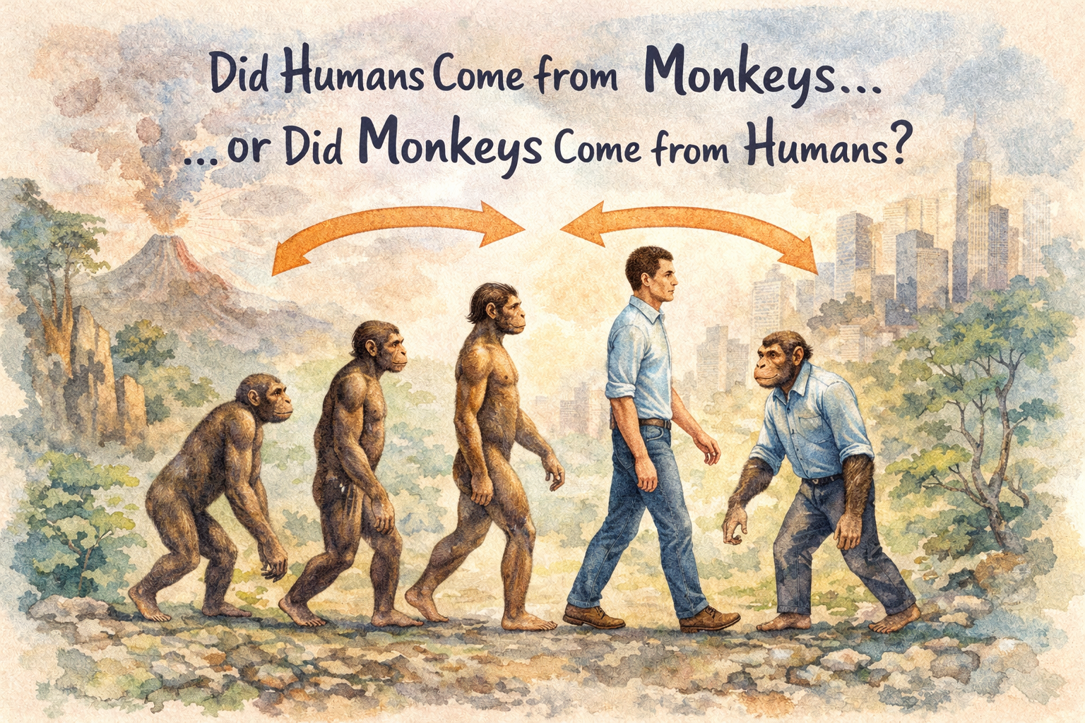 Before You Were Human: What Buddhism Says About Evolution