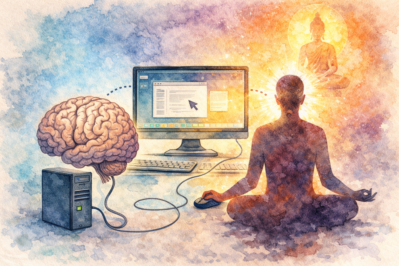 Your Brain Is the Hardware — But Who's the User?